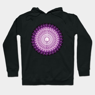 Purple In The Round Hoodie